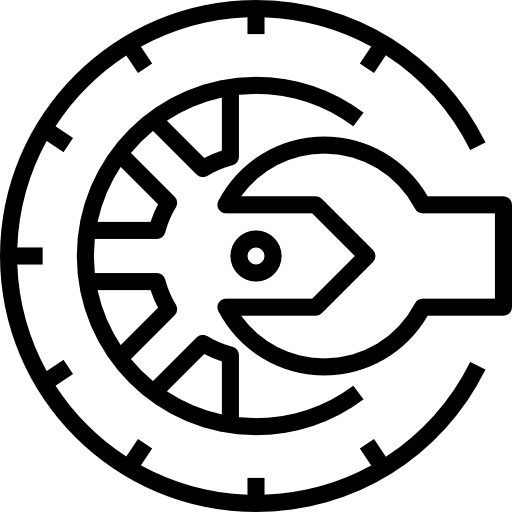 icon of a car tyre being changed